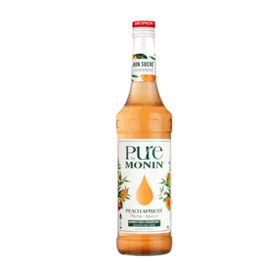 Fles oranje Monin voorkant