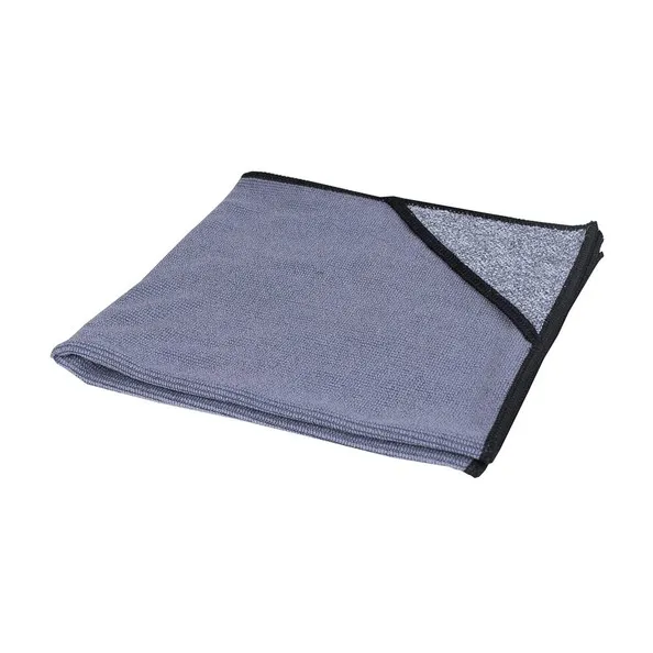 Weco microvezeldoek allure grijs met scrubhoek a10