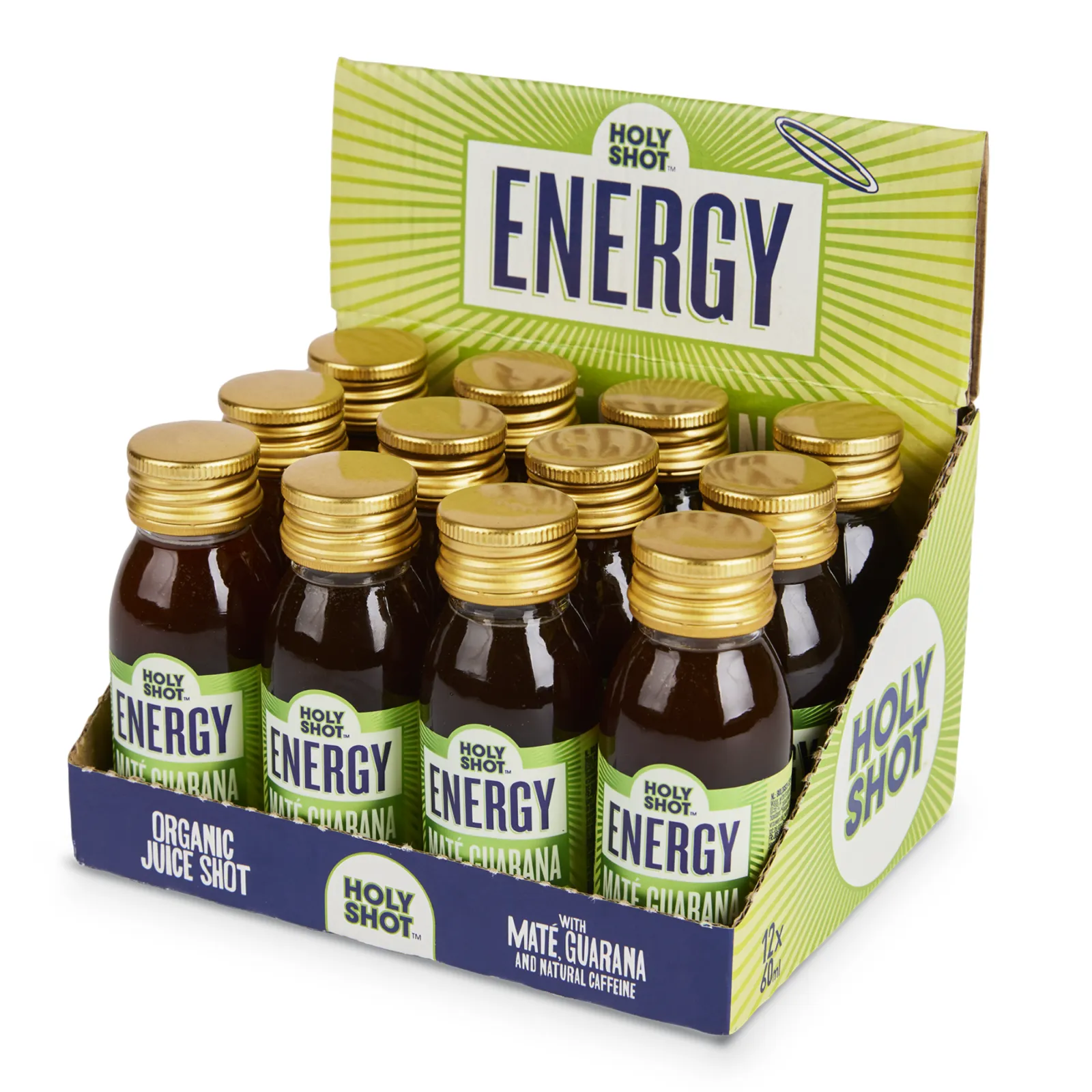 Holyshot Energy Mate Guarana BIO (12x 60ml)