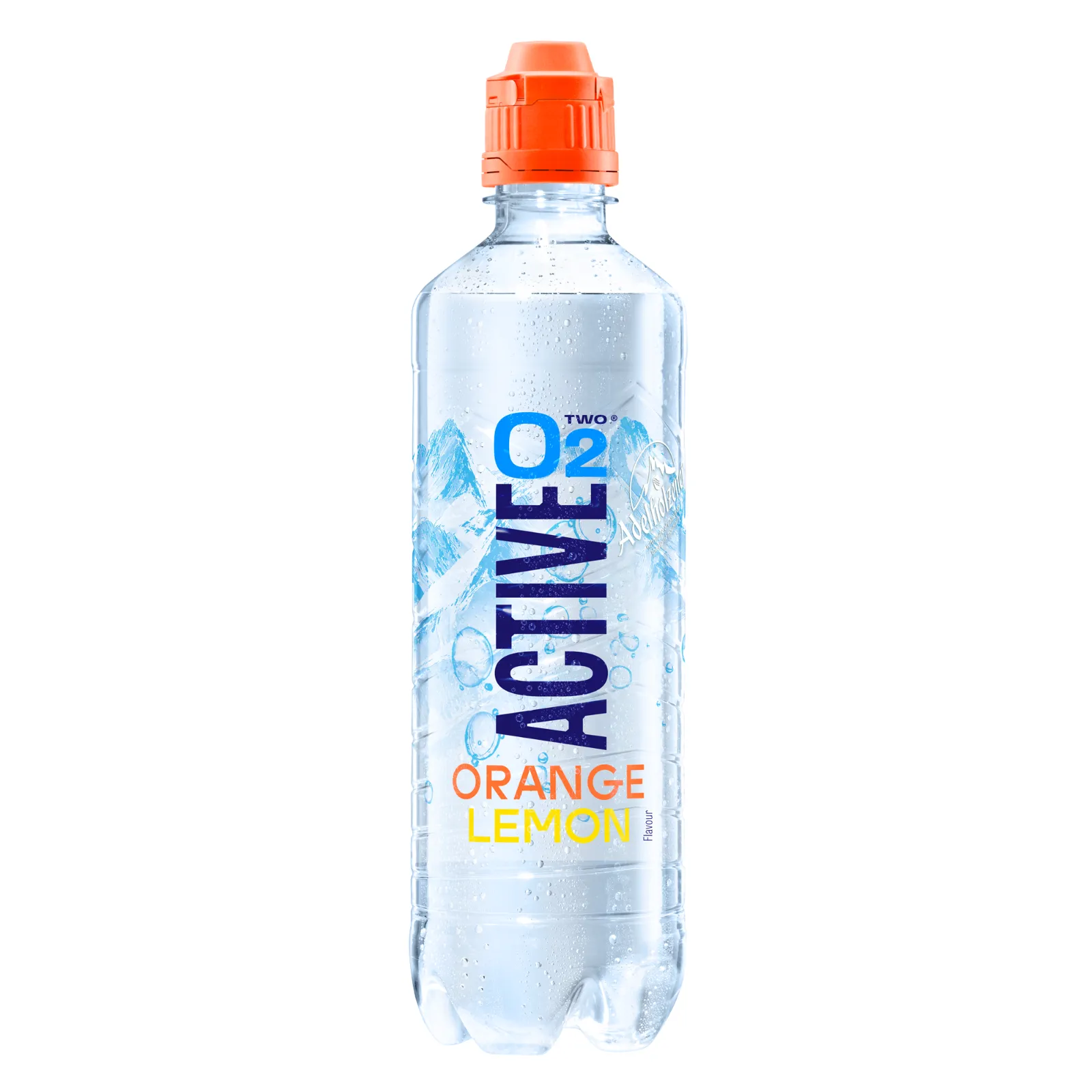 Active O2 mineraalwater staand fles voorkant