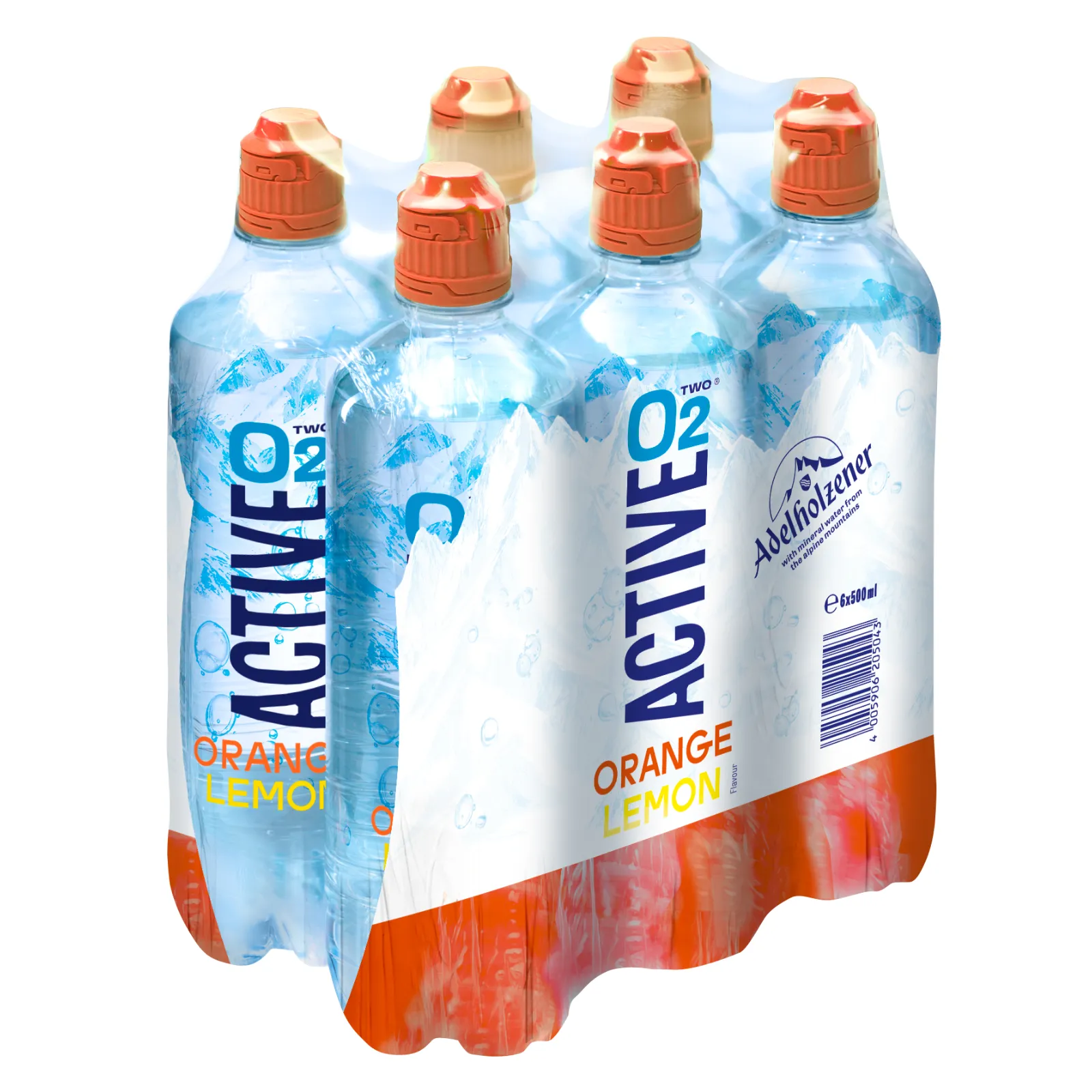 tray Active O2 mineraalwater voorkant