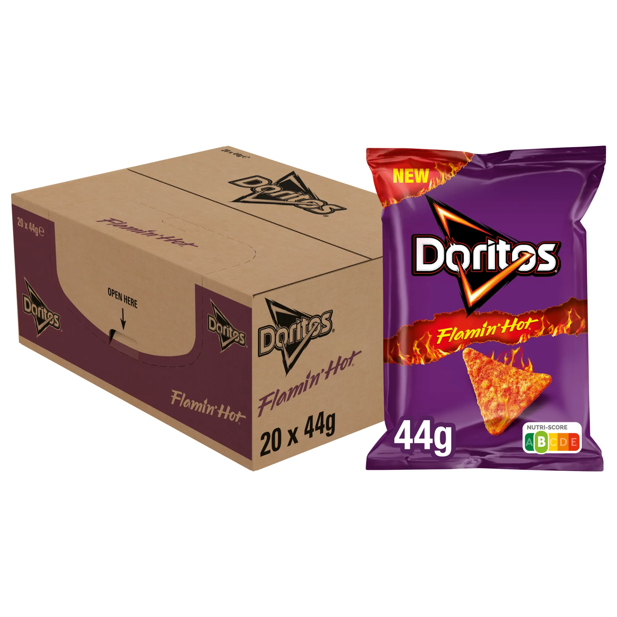 Doritos Flamin’ Hot zakje (20x 44gr)