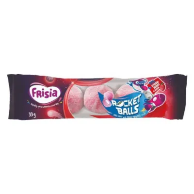 5-pack zakje roze zure ballen voorkant