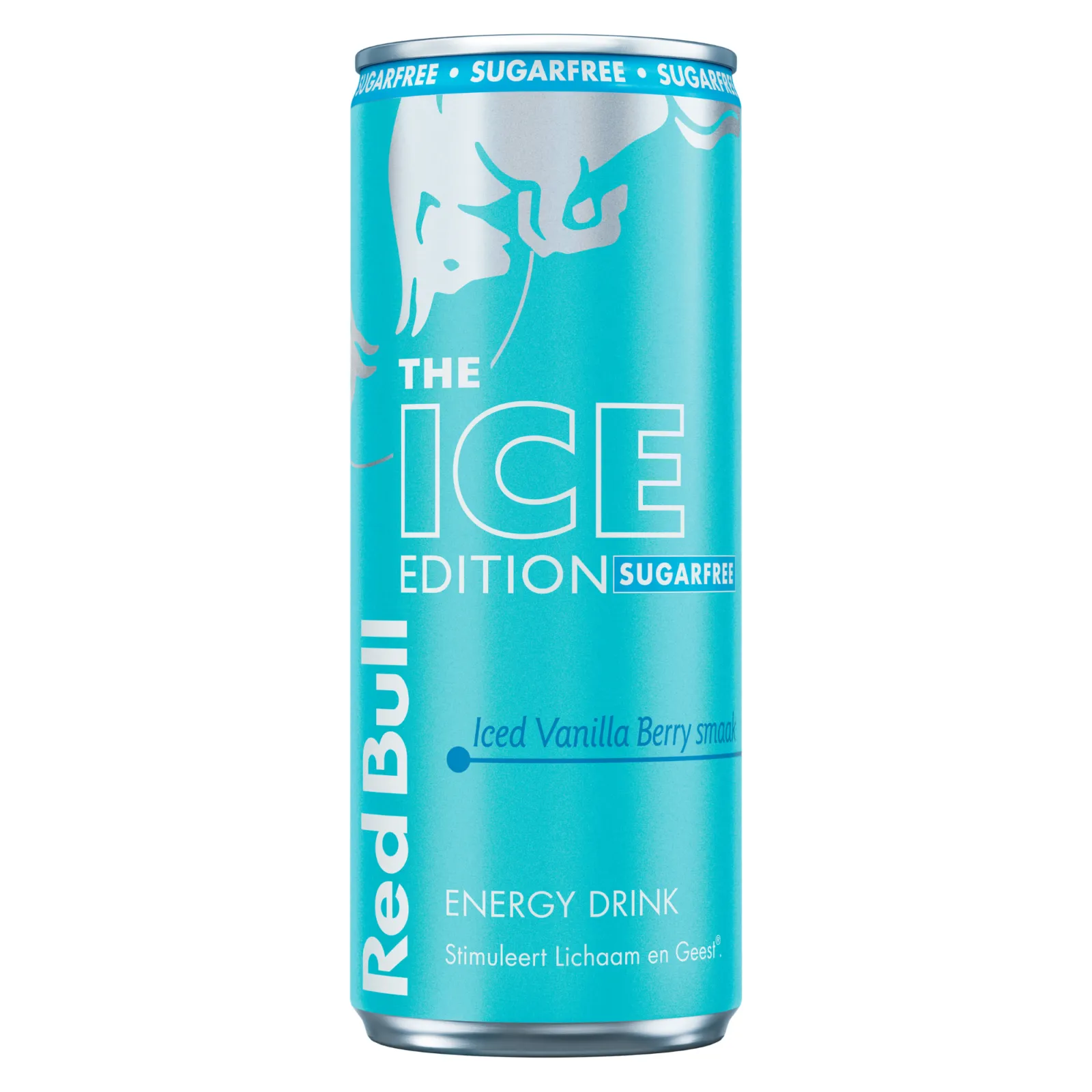 redbull ice sugarfree blik voorkant