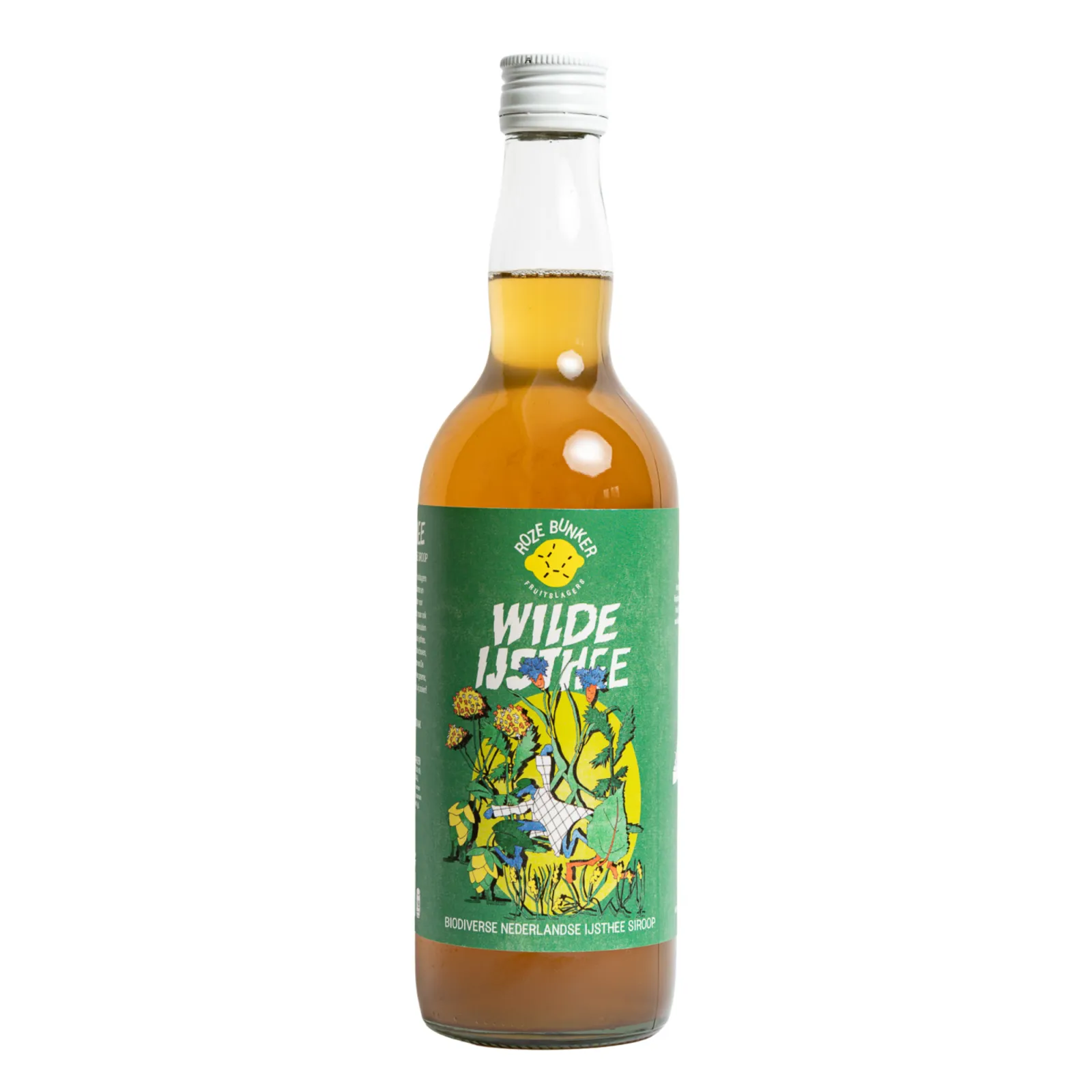 fles ijsthee voorkant staand
