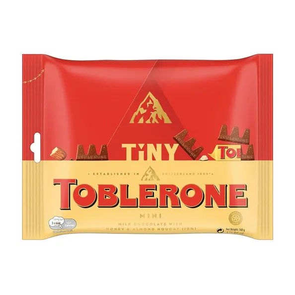 Toblerone tiny milk bag (20×168 gram)