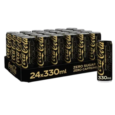 Coca Cola Zero Sugar Zero Caffeine Blik (24x 33 cl)
