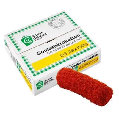 Goulashkroket met doos