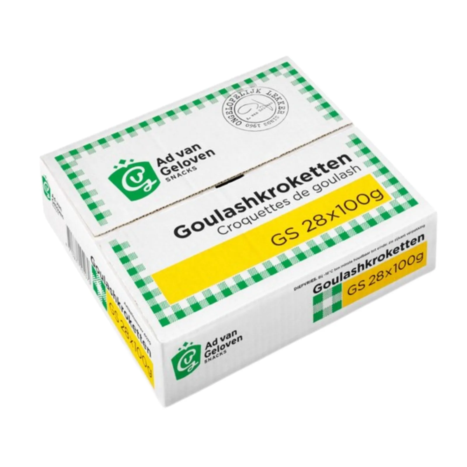 Doos Goulashkroketten voorkant