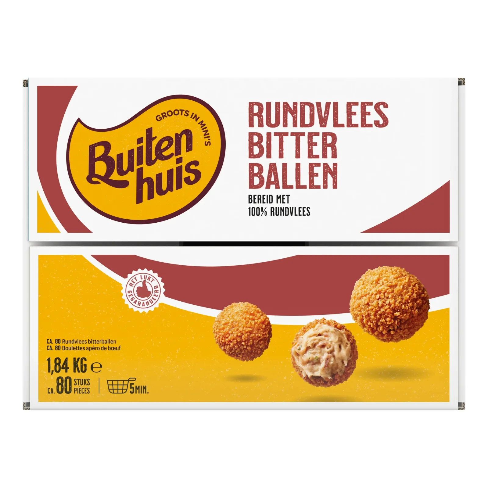 doos bitterballen buitenhuis bovenkant