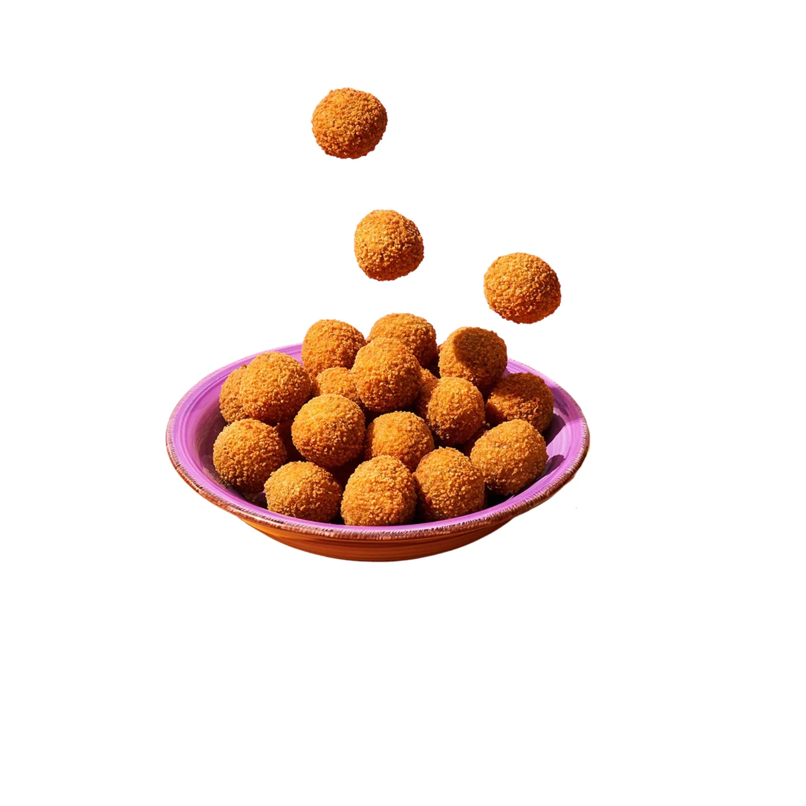 Schaal bitterballen voorkant