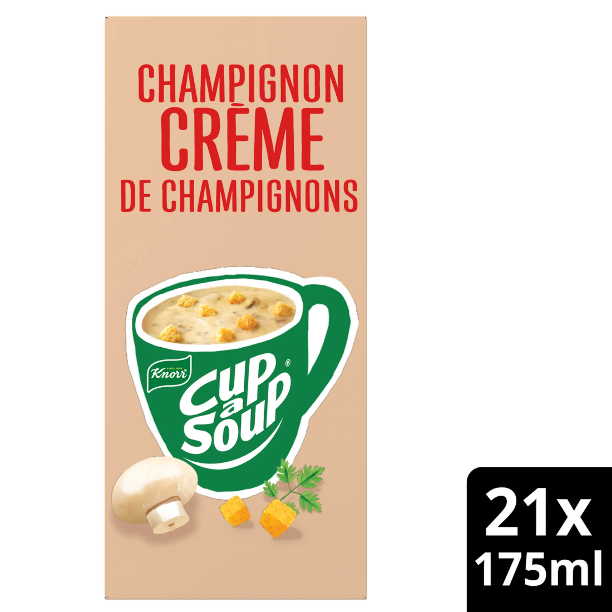 Knorr Cup-a-Soup Champignon Créme (21x 175ml)