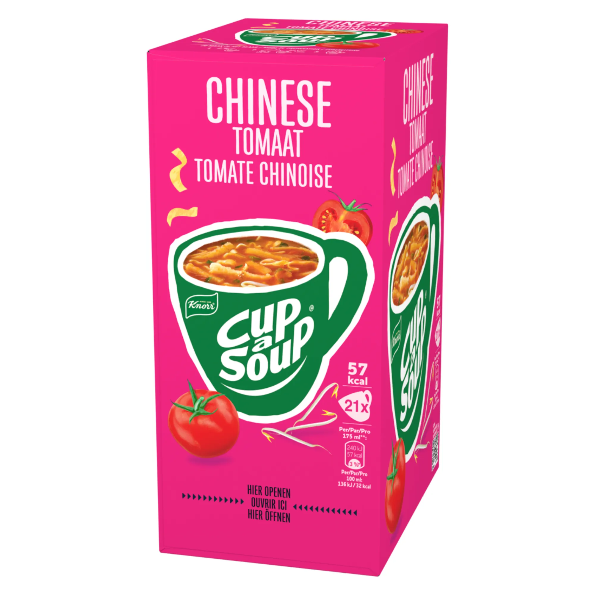 Knorr Cup-a-Soup Chinese Tomaat (21x 175ml)