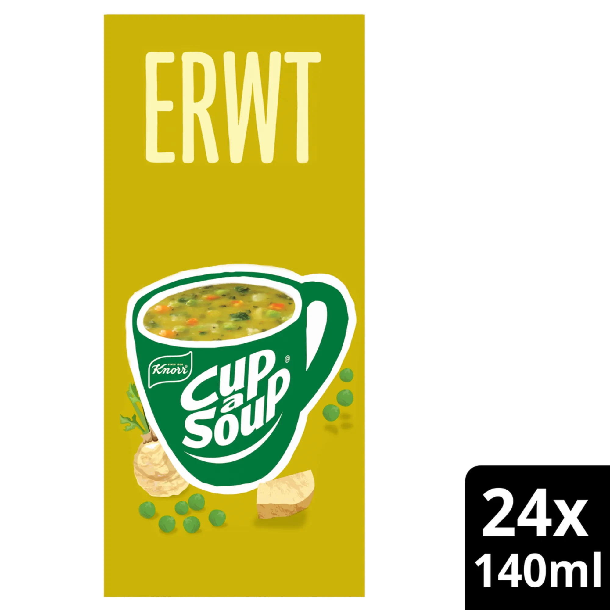Knorr Cup-a-Soup Erwt (24x 140 ml)