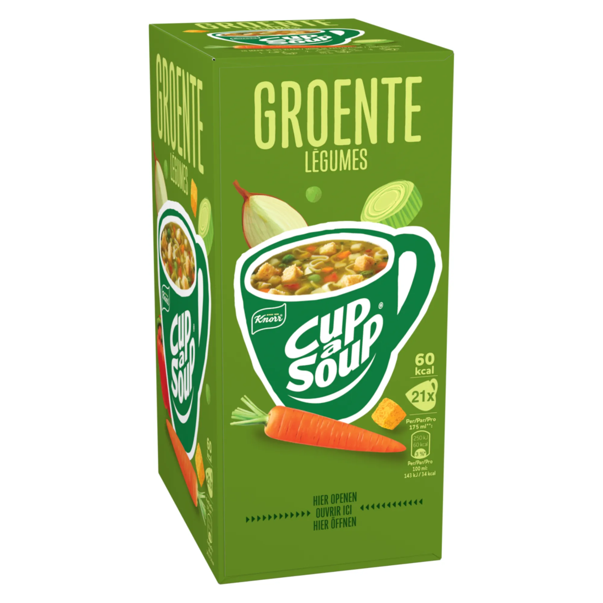 Knorr Cup-a-Soup Groente (21×175 ml)