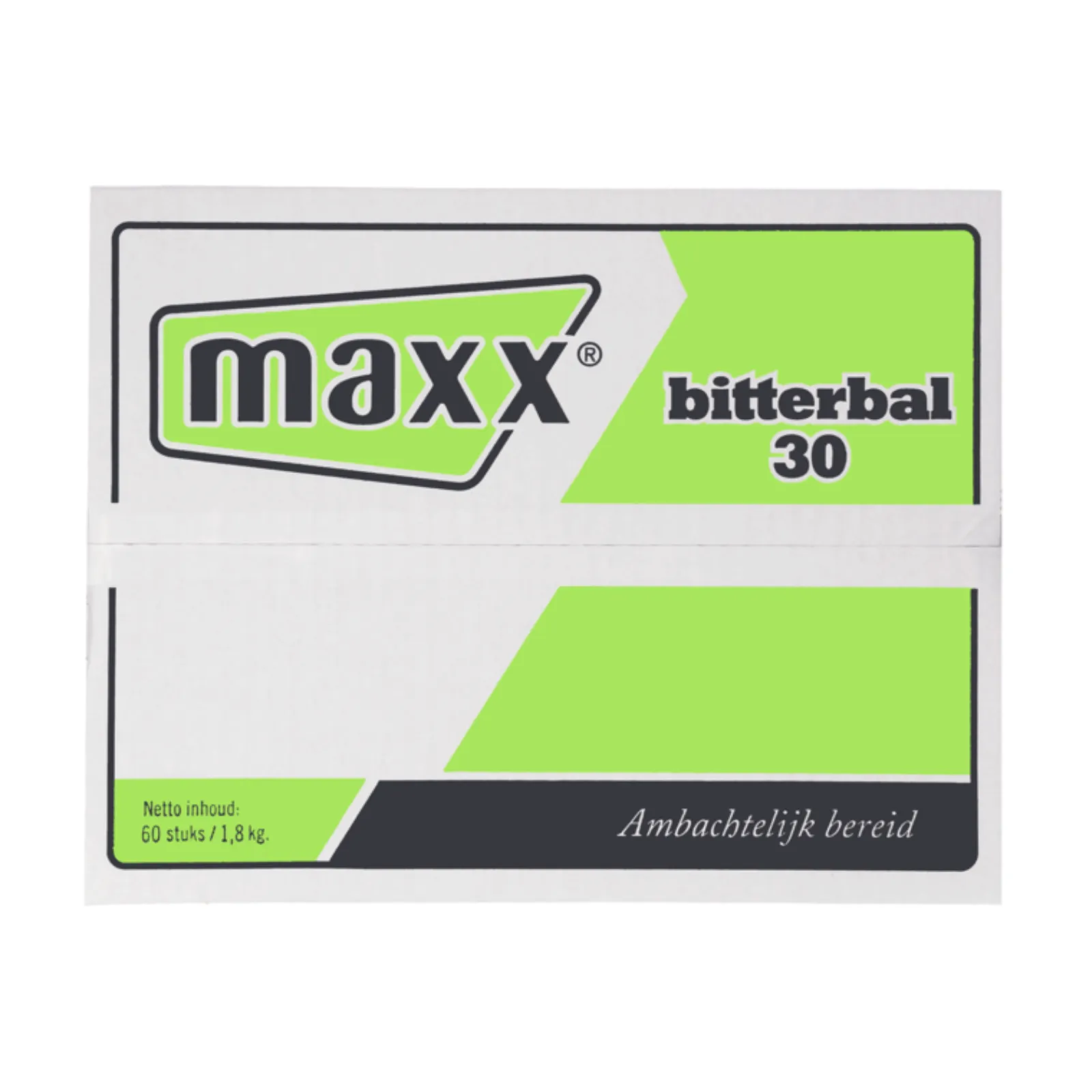 Elite bitterballen Maxx doos bovenkant
