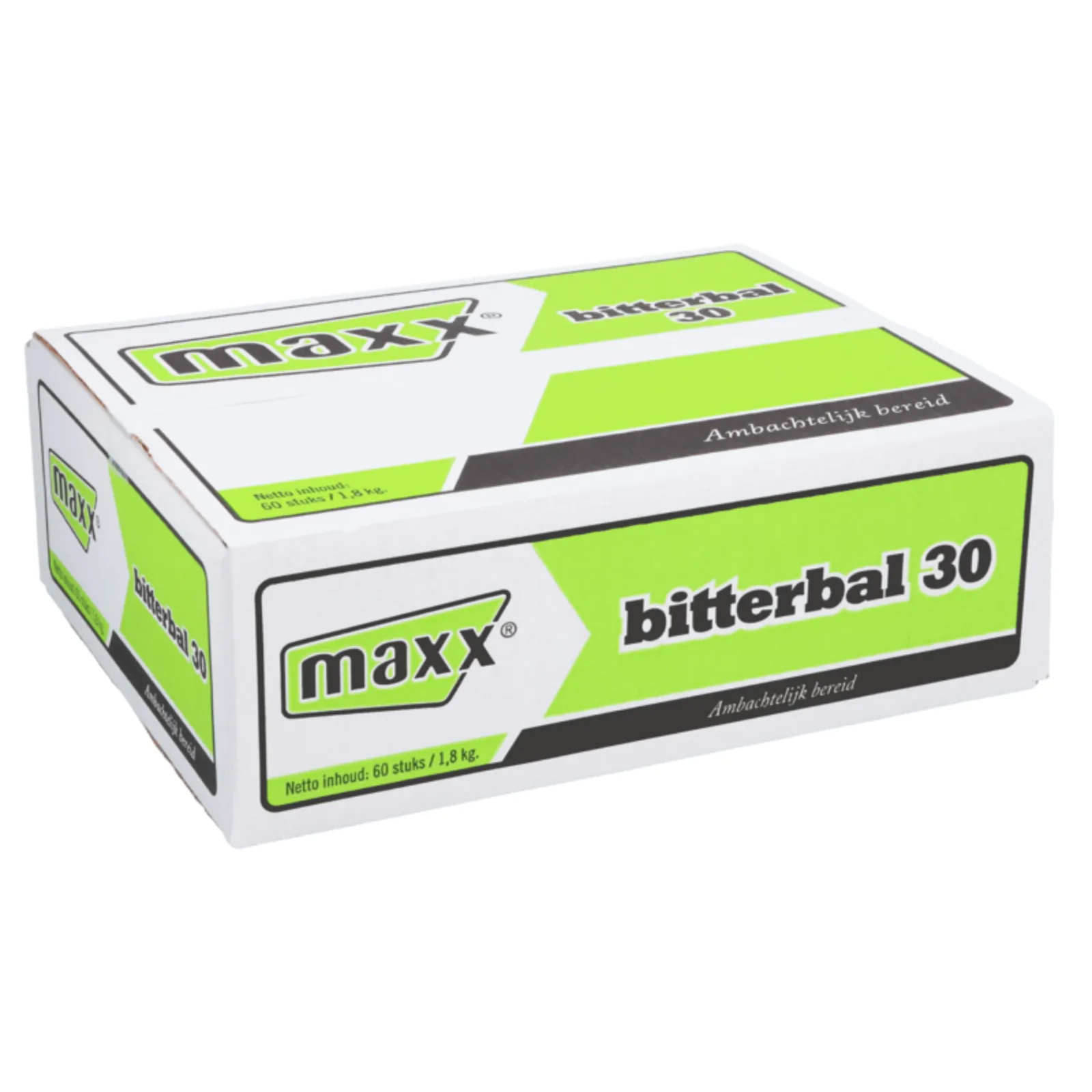 Elite bitterballen Maxx doos voorkant