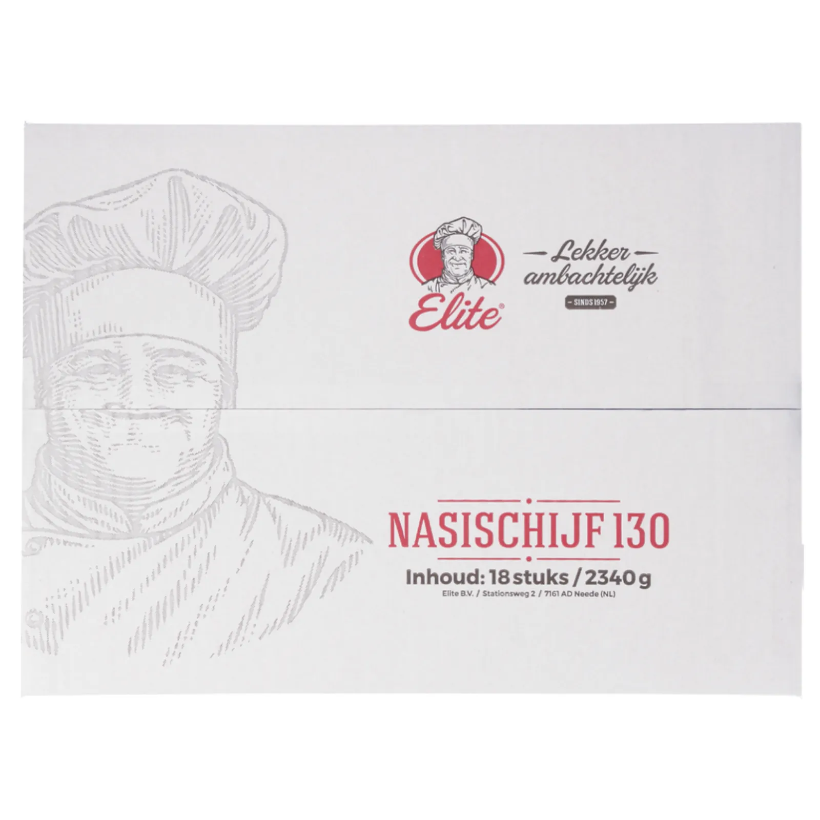 Nasischijven doos bovenkant