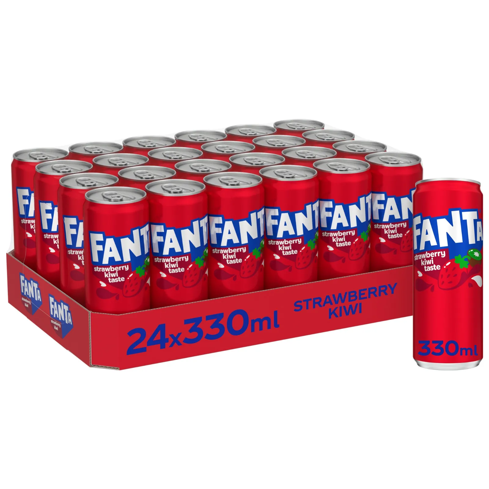Fanta tray strawberry kiwi voorkant