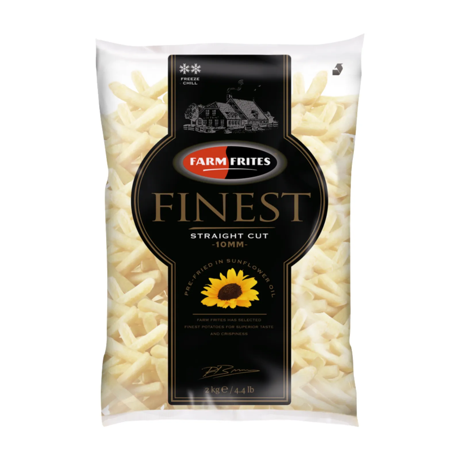 Finest fries zak patat voorkant