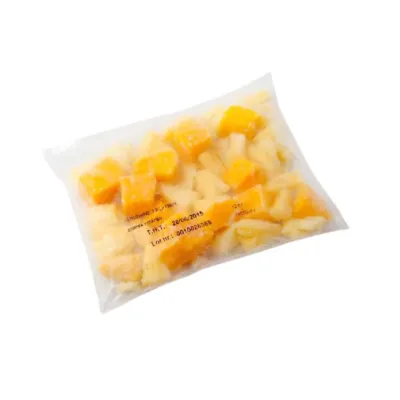 zakje fruitmix ananas mango voorkant