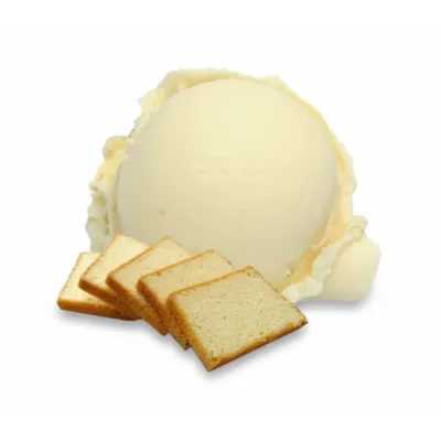 Cakebeslag schepijs bolletje voorkant