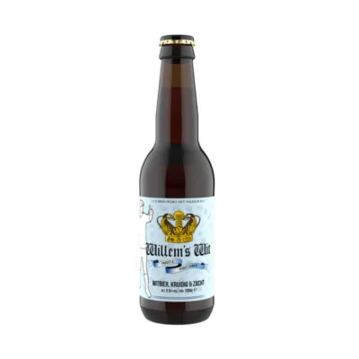 Bierflesje staand voorkant