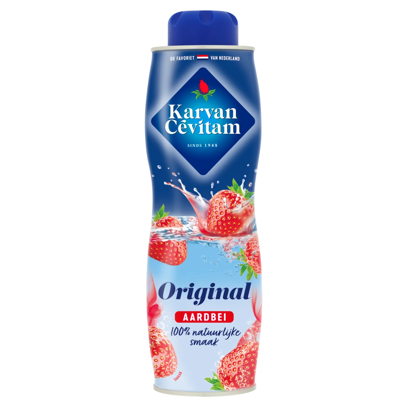 Karvan Cevitam Combi verpakking Aardbei, Bosvruchten en Ice tea Perzik (6x 600ml)