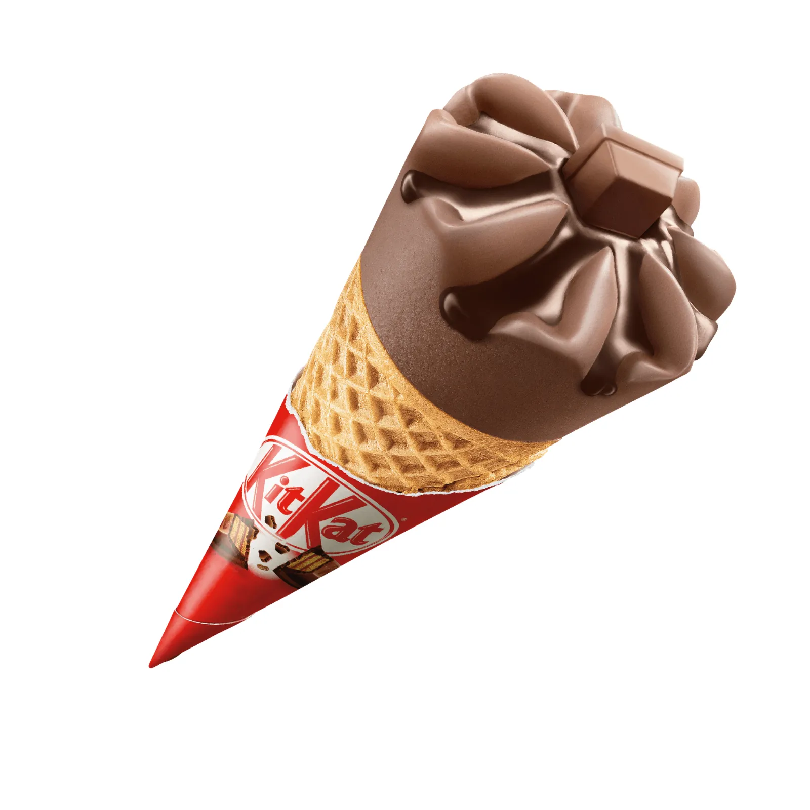 Kitkat ijshoorntje chocolade voorkant
