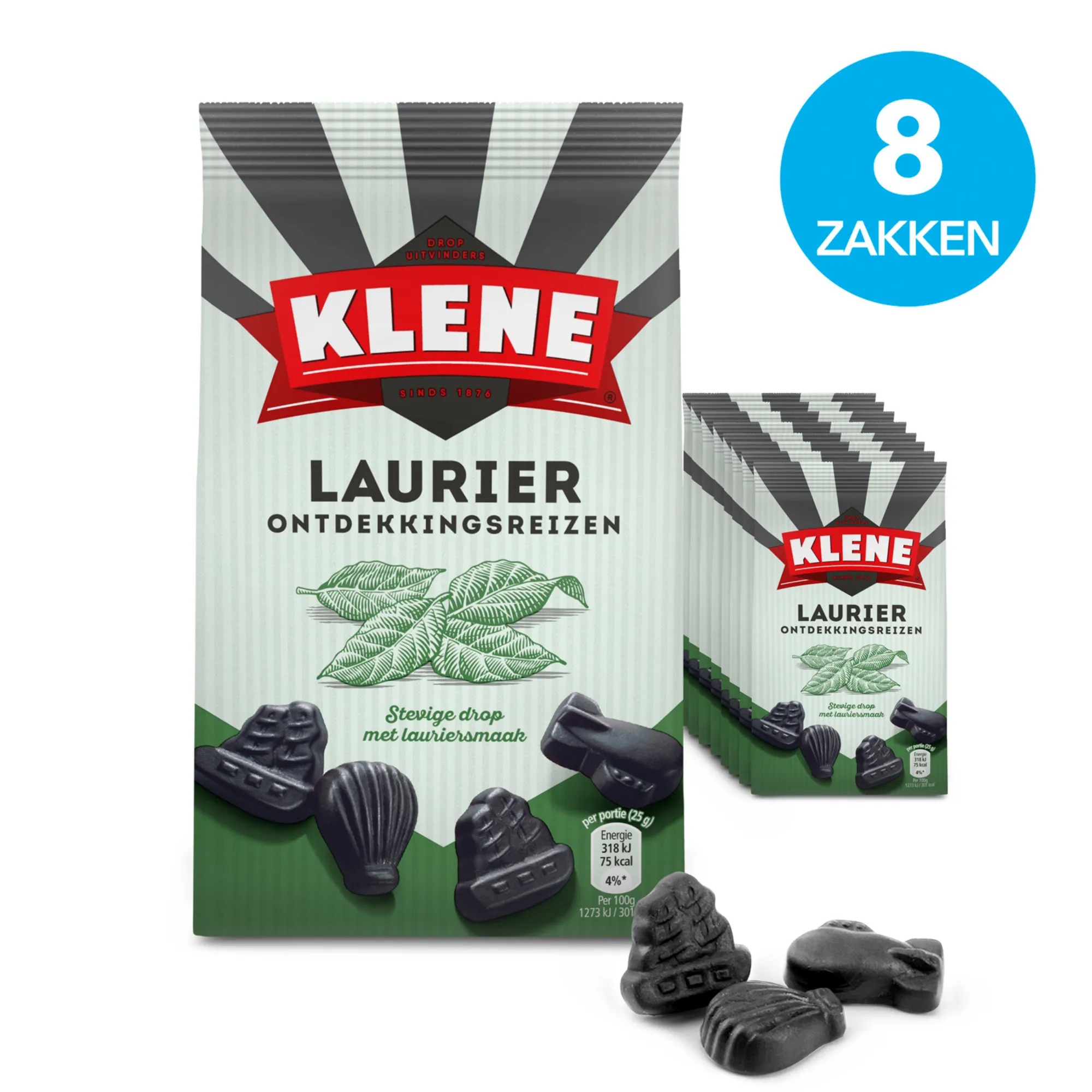 Klene Laurier Ontdekkingsreizen (8x 170gr)