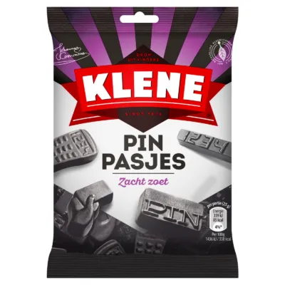 pinpassen zakje drop staand voorkant
