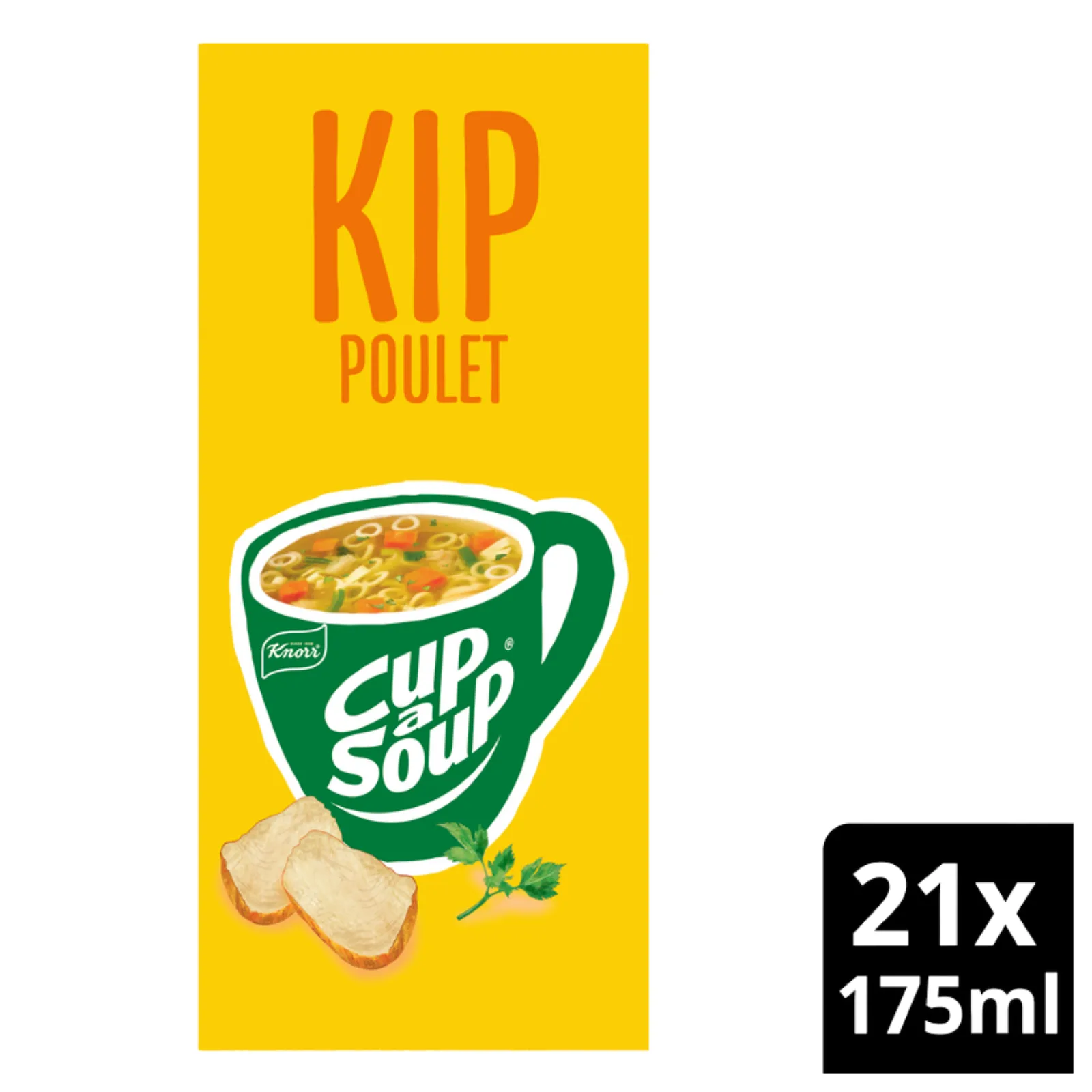 Knorr cup-a-soup doosje voorkant