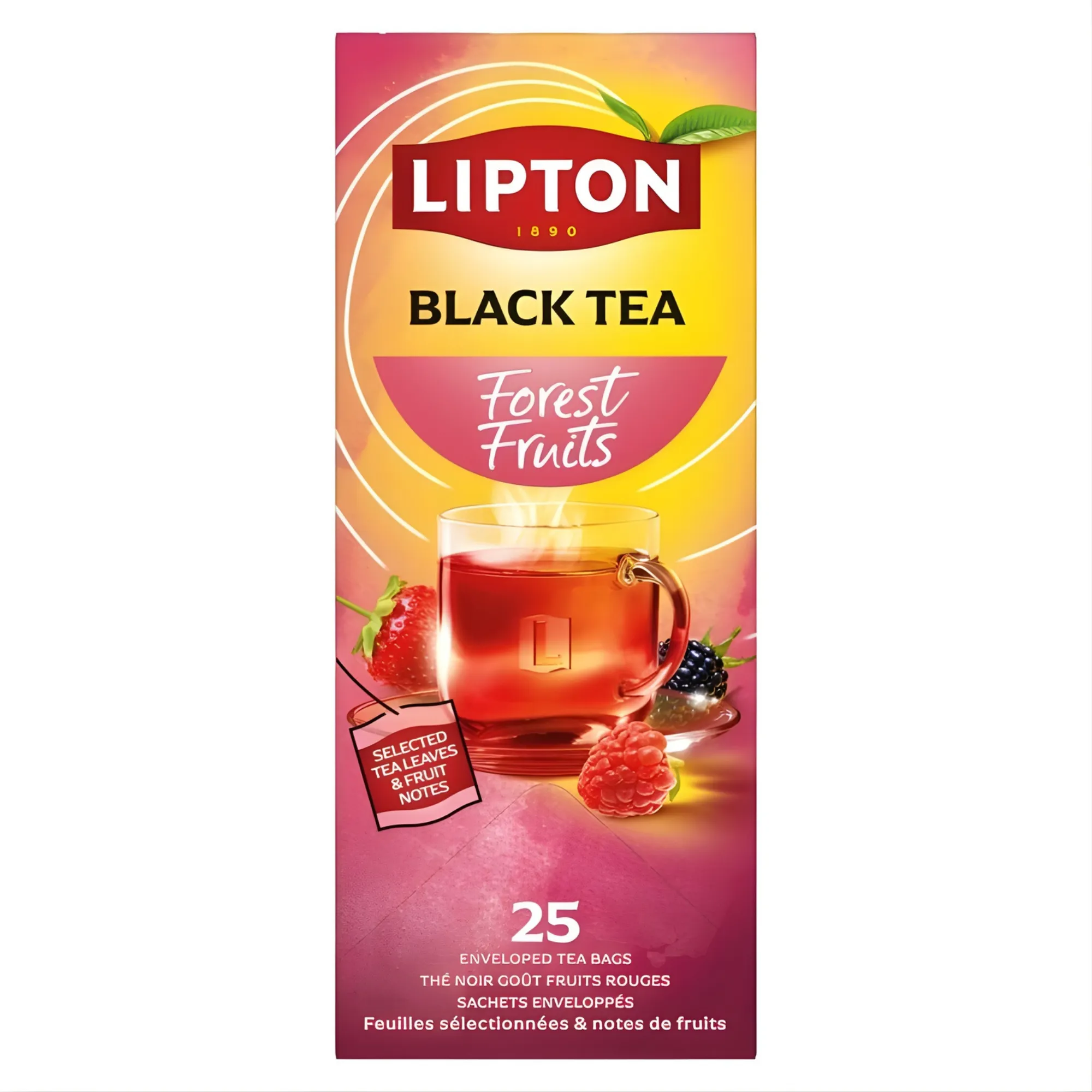 Lipton Feel Good Selection Bosvruchten (6×25 stuks)
