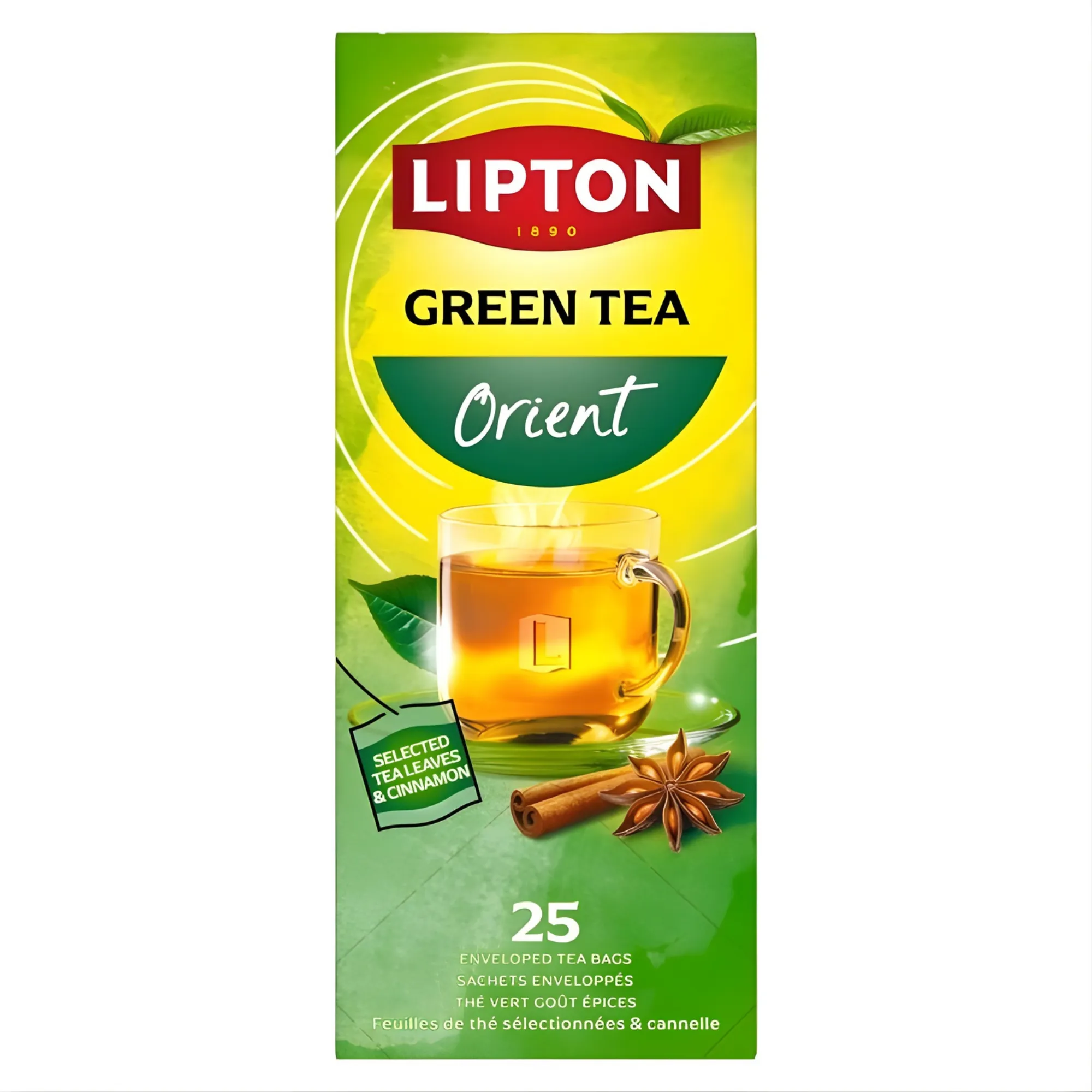 Lipton Feel Good Selection Groene Thee Orient (6×25 stuks)