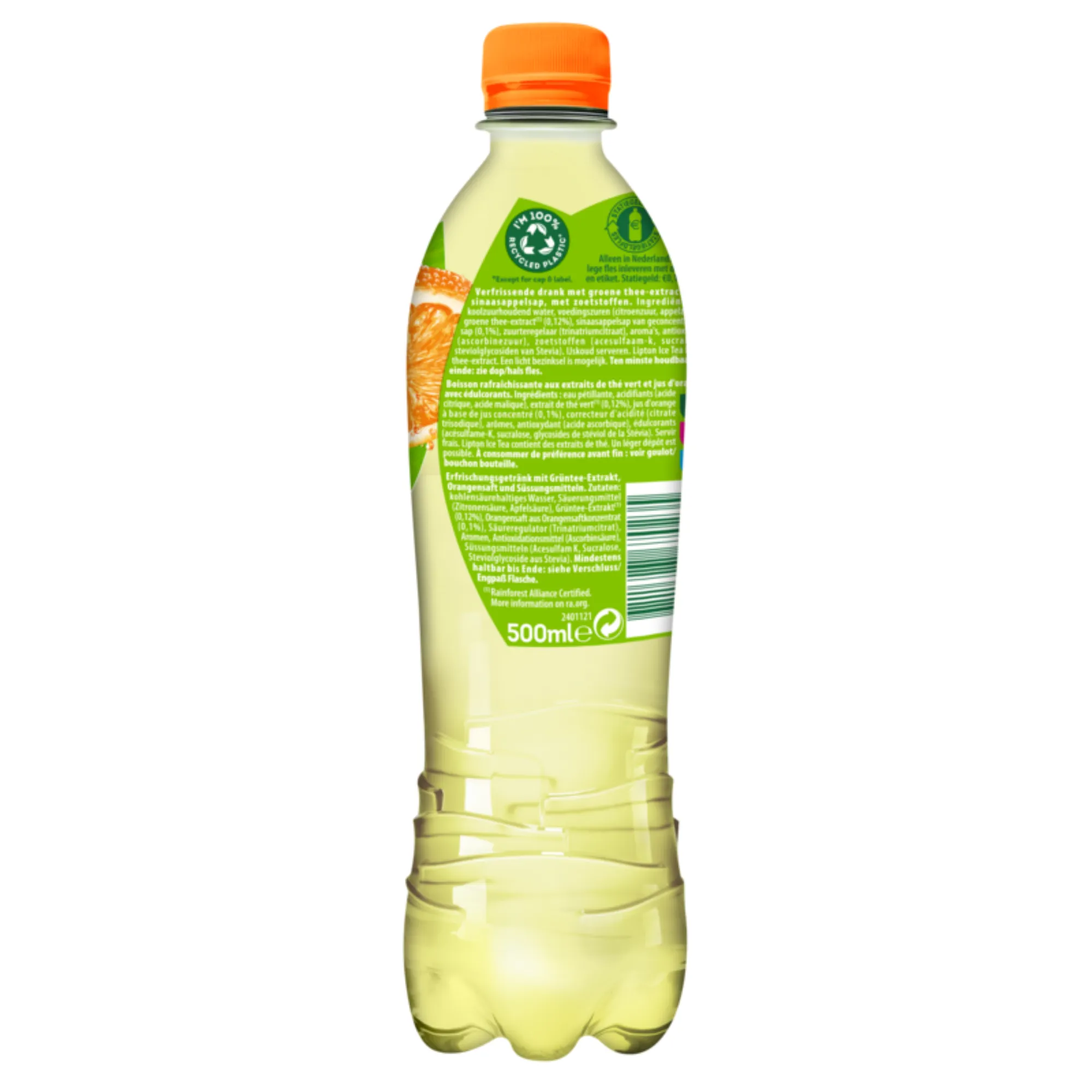 Lipton Ice Tea Green Sparkling Citrus PET (12x 0.5 liter)
