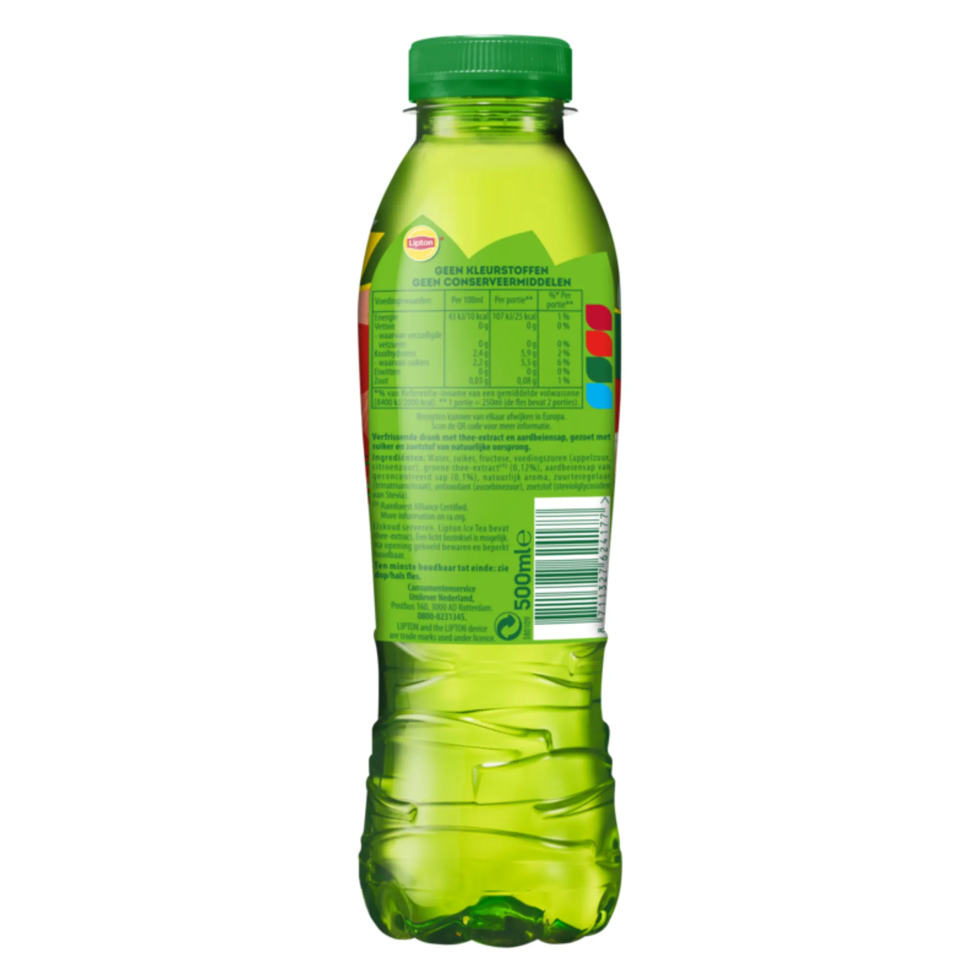 Lipton Ice Tea Green Strawberry PET (12x 500ml)