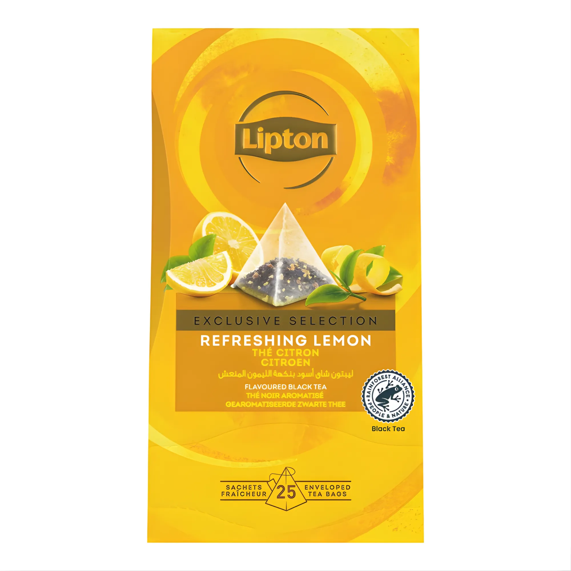 Lipton Tea Exclusive Selection Lemon (6×25 stuks)