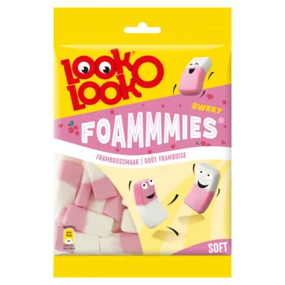 Look-O-Look Foammmies Raspberry (12x180gr)