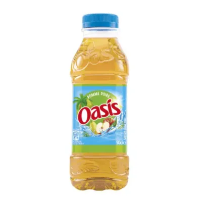 Oasis appel peer petfles voorkant