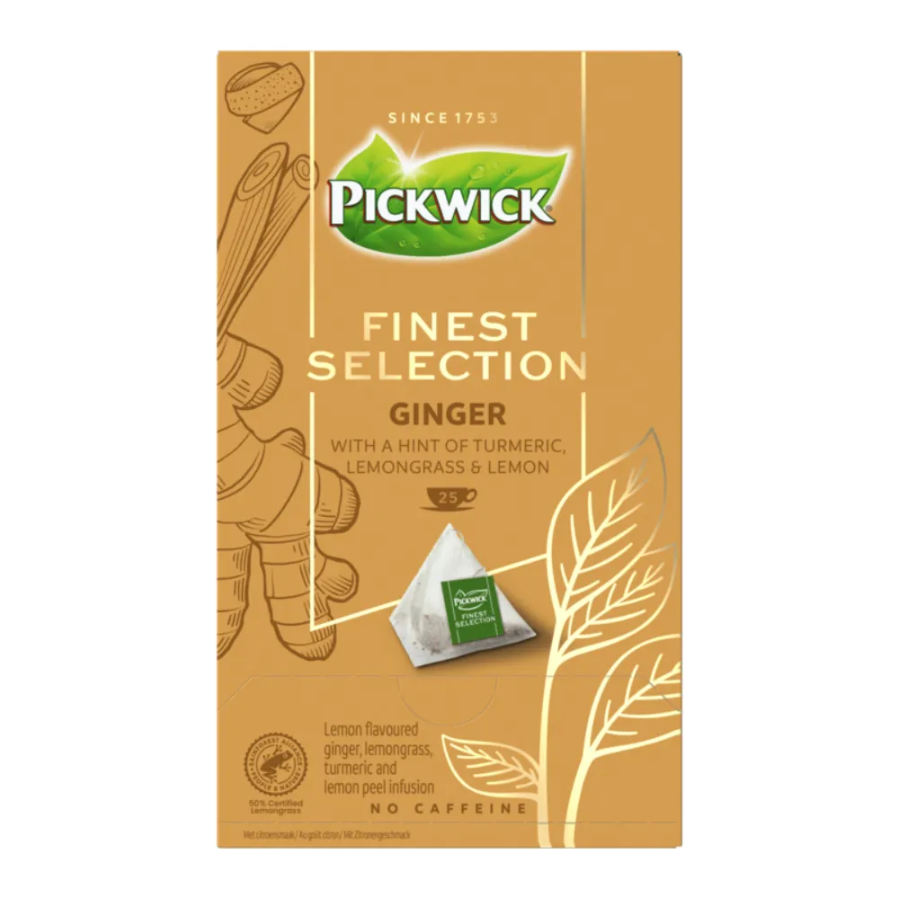 Pickwick Finest Selection ginger thee doosje