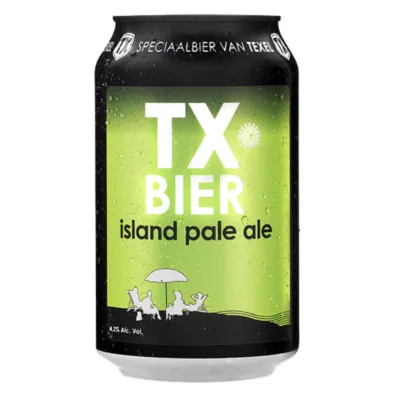Blik TX Bier staand voorkant