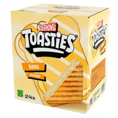 Topking kaas toasties omdoos