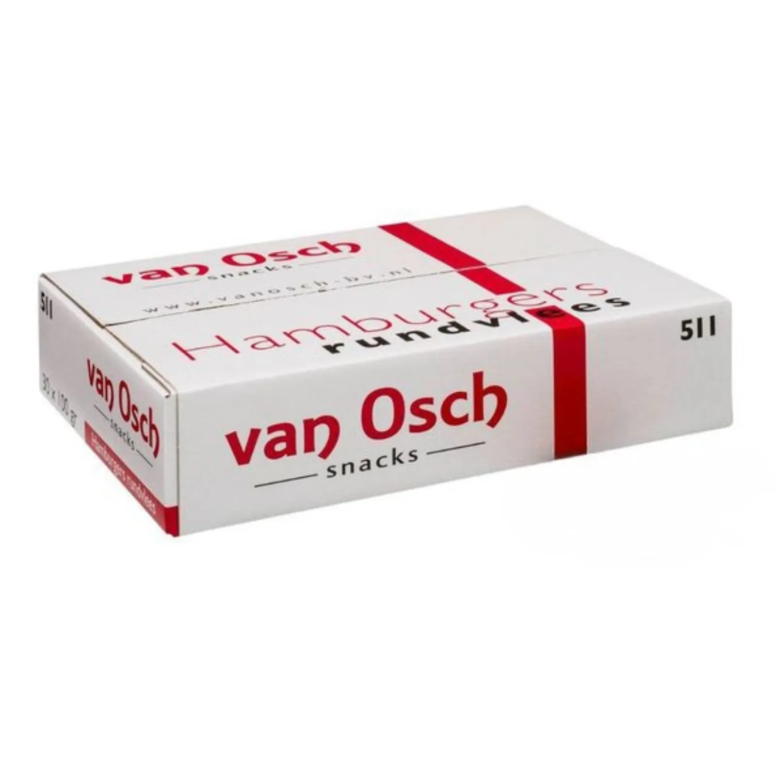Doos hamburgers van Osch rundvlees