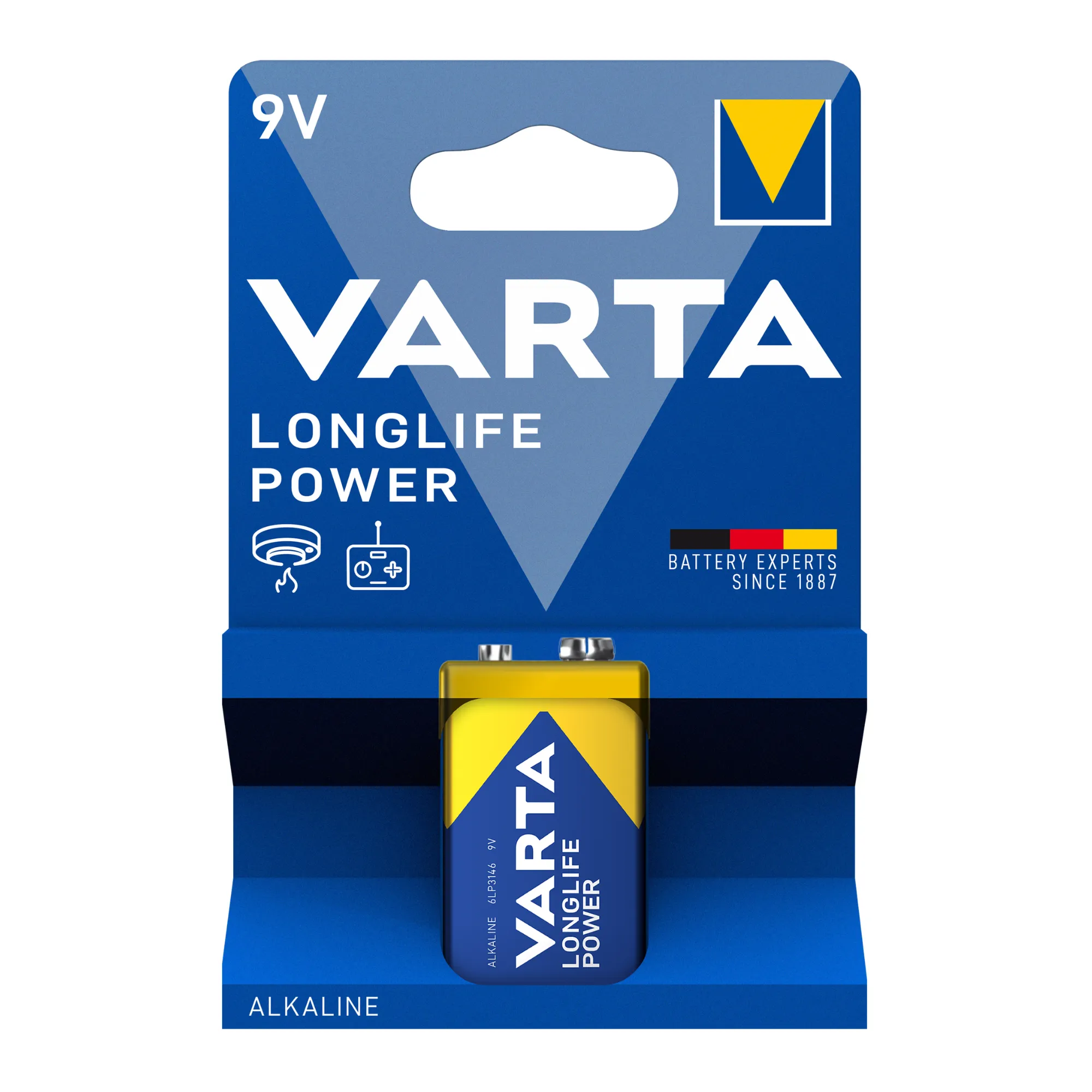 Varta Longlife Power Blok E 6LR61 9V (10 stuks)
