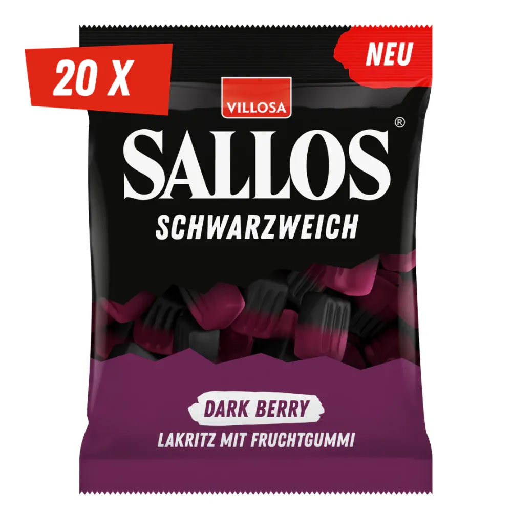 Villisa Sallos dark berry zakje voorkant