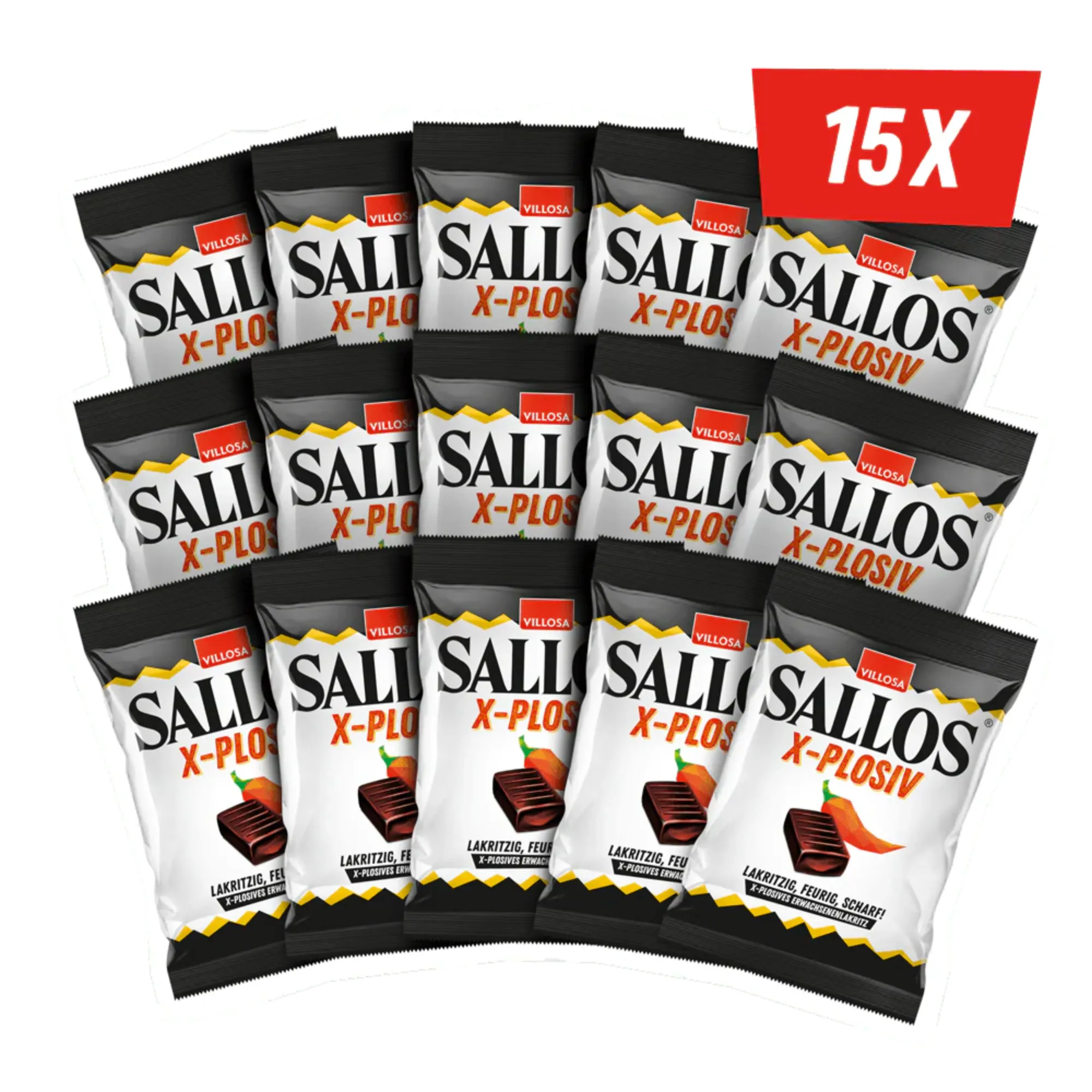 Villosa Sallos X-Plosiv 15 stuks