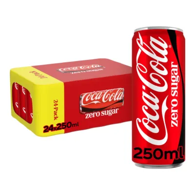 Coca Cola Zero Blik (24x250 ml)
