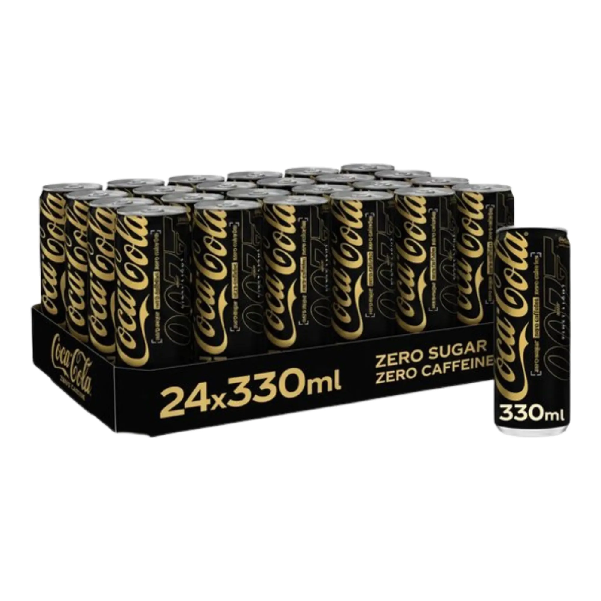 Coca Cola Zero Sugar Zero Caffeine Blik (24x 33 cl)