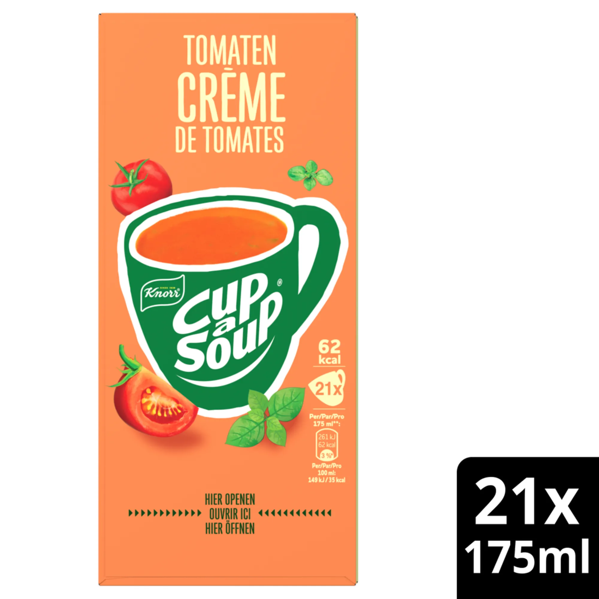 Knorr Cup-a-Soup Tomaten Créme (21 x 175 ml)