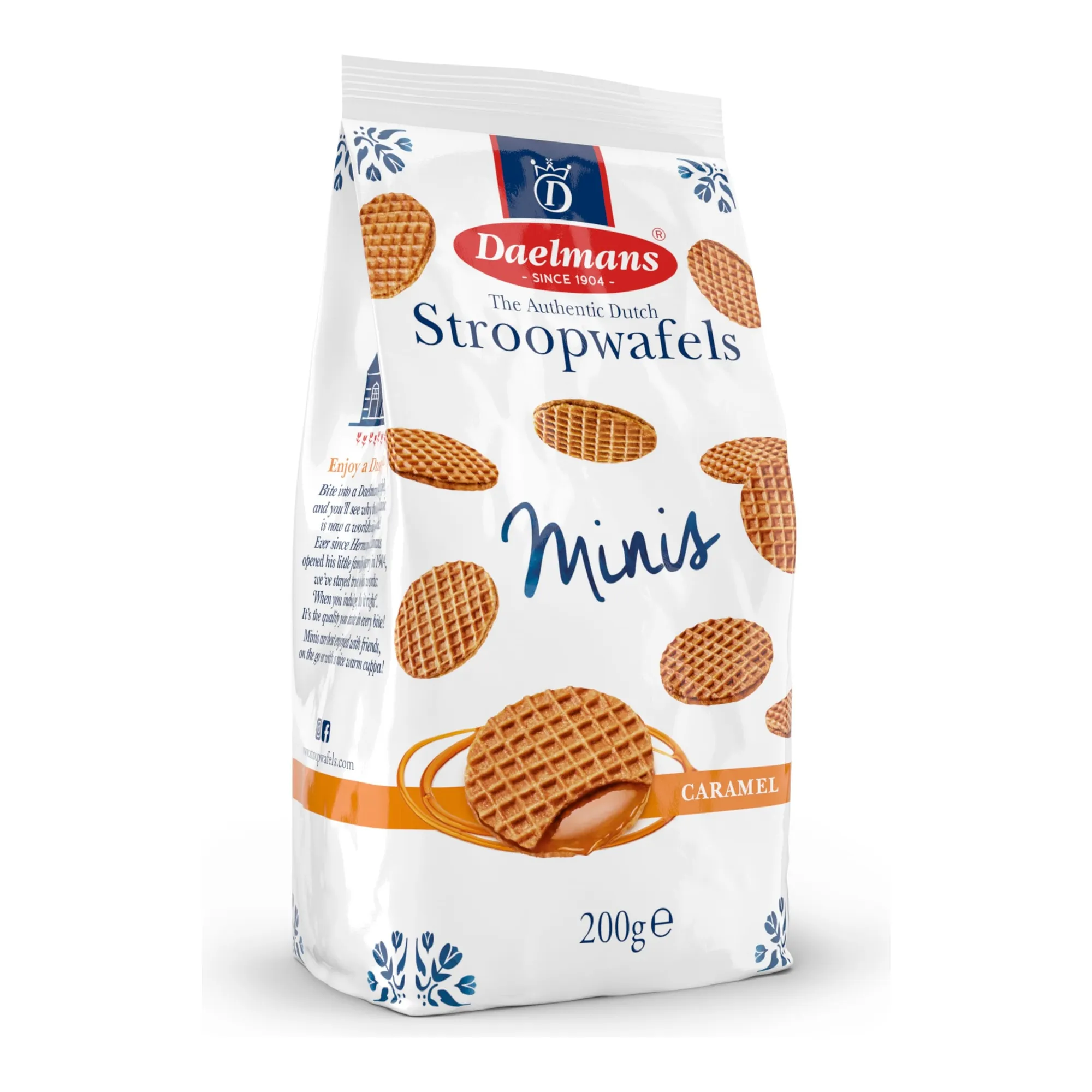 Daelmans Mini Stroopwafels Zak (12x 200 gr)